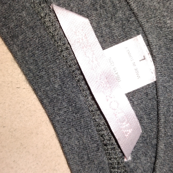 Victoria's Secret Long Sleeve Fleece Tunic/ PJ Top EUC Size Large - Picture 4 of 9